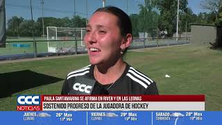 PAULA SANTAMARINA SE AFIRMA EN RIVER Y EN LAS LEONAS