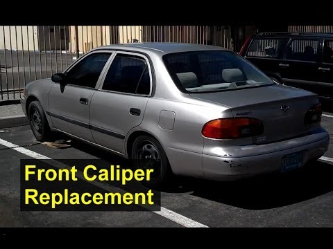 Brake caliper replacement, Geo Chevrolet Prizm, Toyota Corolla – Auto Repair Series