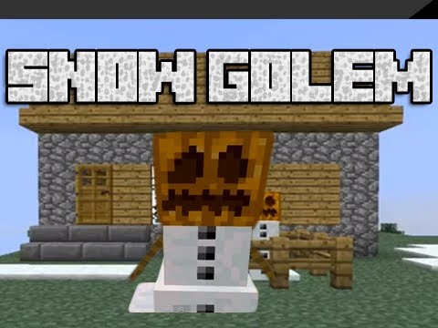 The Snow Golem - Minecraft