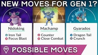 POKÉMON GO: THESE GEN 1 POKÉMON CAN LEARN THE NEW MOVES ADDED (IN THE ORIGINAL GAMES) by Trainer Tips