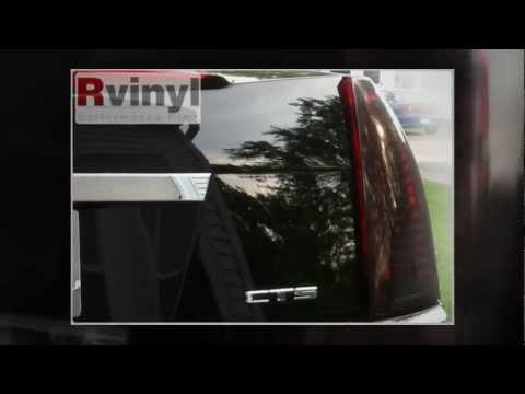 Tail Light Tint – 2008-2012 Cadillac CTS – Install Video Slide-Show