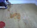 Trowell Filling Pine Floor with Timbermate