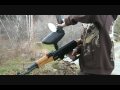 paintball gun trade Ak47 and smart parts vibe shooting