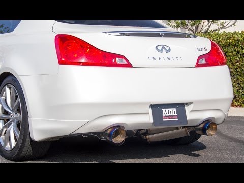 2009 Infiniti G37 gets ARK Grip Exhaust