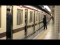 大阪市営地下鉄 御堂筋線 なんば－本町間 Subway Midōsuji Line Osaka Japan