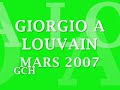 GIORGIO's fotos @ LOUVAIN 2007