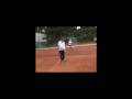 LECCIONES DE TENIS- ENSEÑANZA DEL GOLPE DE REVES A DOS MANOS -PRACTICA CON EL MURO