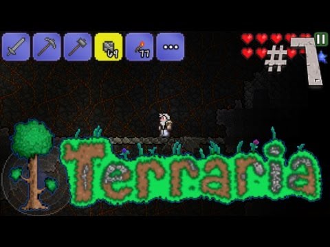 Let's Play Terraria iOS Edition- Demons! Episode 7