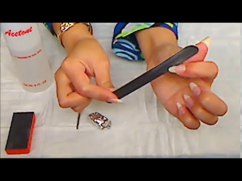 how to take nails off
