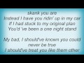 Rayvon - My Bad Lyrics