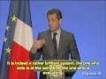 reactions on sarkozy's speech on french research. january 22, 2009. french version: www.youtube.com