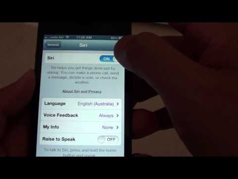 how to turn off voice control on a iphone