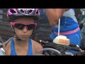 9-year old Winter Vinecki racing for her Dad.