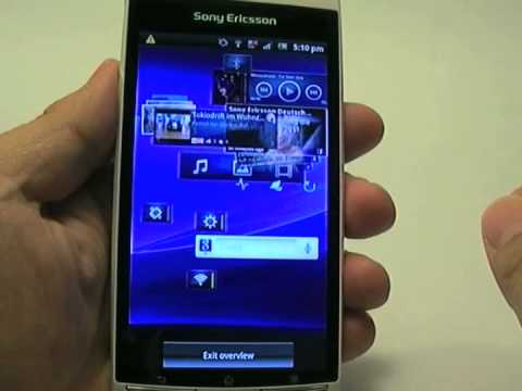 how to logout from facebook in sony xperia p