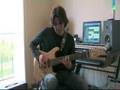 martial allart essai xavier petit 7 strings guitar