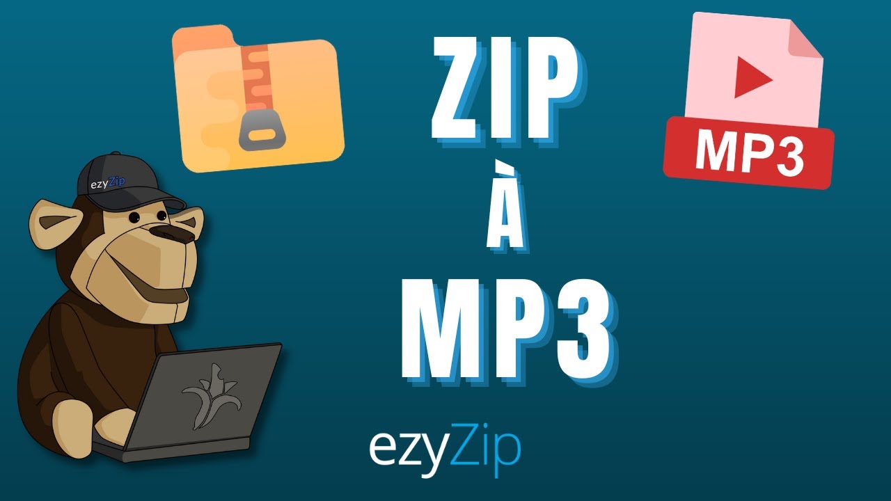 Convertir ZIP en MP3 En Ligne (Sans téléversement - 100% privé) - ezyZip