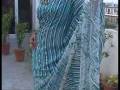 Blue Pure Georgette Saree with Blouse