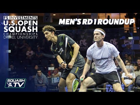 Squash: Men's Rd 1 Roundup - US Open 2018