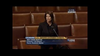 Rep Bustos Speaks in Support of Federal Improper Payments Coordination Act