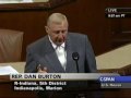 Rep. Dan Burton Refutes Obama's Health Care Claims 9.10.09