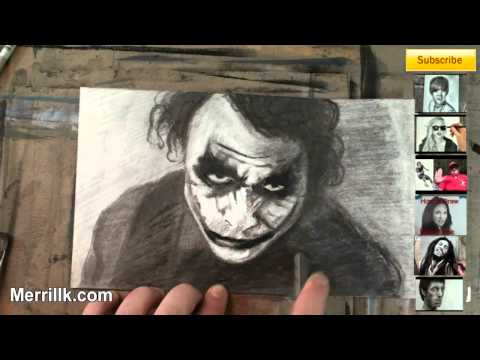 how to draw batman v.s joker