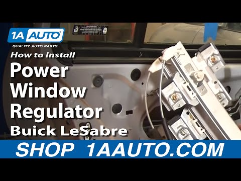 How To Install Replace Rear Power Window Regulator Buick LeSabre 00-05 1AAuto.com