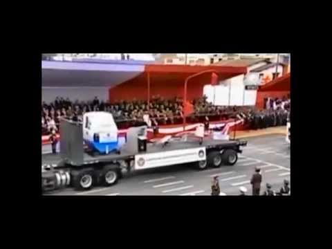 Misiles MM-40 Exocet Block 3 y R-77 Presentes en Desfile