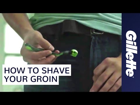 how to trim groin hair