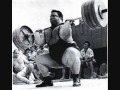 back around the time this song was aired ('71), paul anderson came to my high school to perform strongman feats and to minister to us. imagine ministering in...