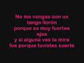 tango lloron patito feo