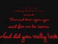 Hedley - For the nights i can't rememeber *Lyrics*