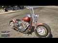 Harley-Davidson Knucklehead для GTA 5 видео 1