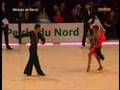 IDSF Master Paris Bercy 2008 Latine Adults [Samba solo]