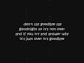 Don't say goodbye, say goodnight - Binocular