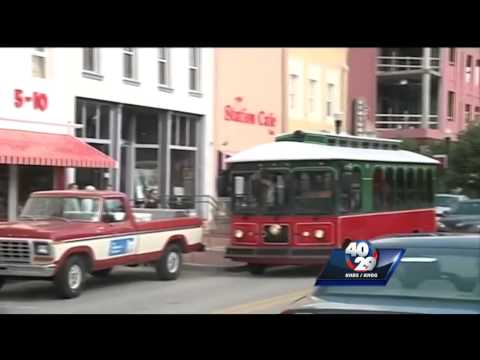 Trolley takes test run in Bentonville