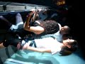 Nigga y las dos gemelas Devora y Nai en consorcio huelva