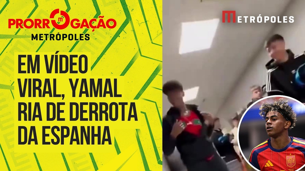 Em vídeo, Yamal aparece debochando da elimação da Espanha em 2022: "O mundo capota"