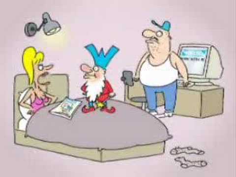 RobrechtD - Belguim's Weba commercial the woman wants a brand new bedroom and her husband wants her to get a breast enlargment.