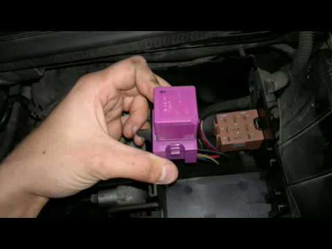 Przekaźnik Pompy Paliwa fiolotowy –  Opel Astra G II 2 – the fuel pump relay purple