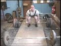 Adlington deadlift session