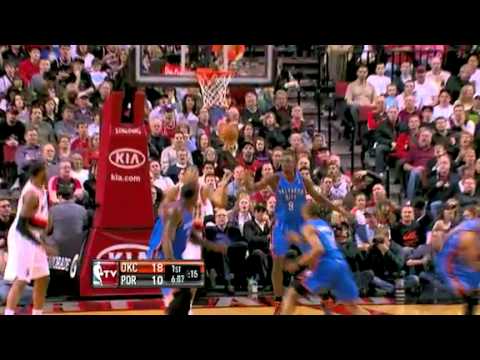 Wesley Matthews to LaMarcus Aldridge against Thunder