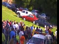 accidente 106 salto rallye naron 2008