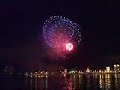 fogos do reveillon na praia da ponta negra em manaus, am.