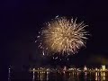 fogos do reveillon na praia da ponta negra em manaus, am.