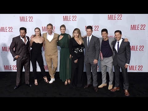 Download Video “Mile 22” World Premiere Main Cast Arrivals Download Video “Mile 22” World Premiere Main Cast Arrivals