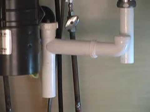 how to install plumbing for a kitchen sink