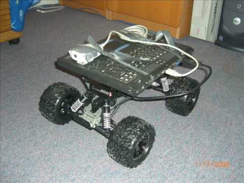 how to connect rc car to laptop