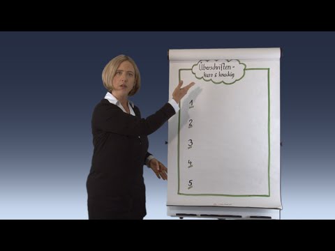 Flipcharts einsetzen: Profi-Tipps für anschauliche und einprägsame Flipcharts