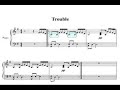 How to Play Trouble by Coldplay on Piano How to Play Trouble by Coldplay on Piano