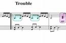 How to Play Trouble by Coldplay on Piano